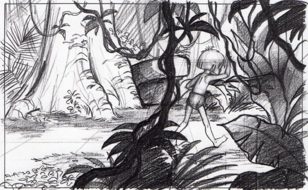 Джунгли скетч