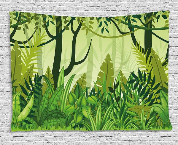 Джунгли иллюстрация