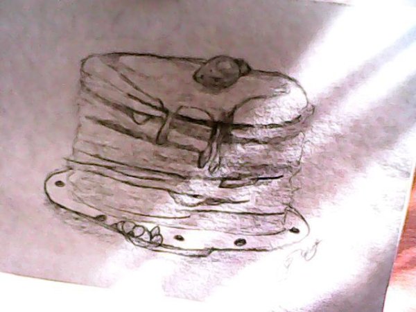 Блины рисование карандашами в старшей группе