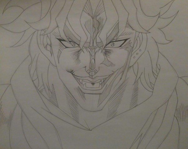 Нарисовать дио Брандо