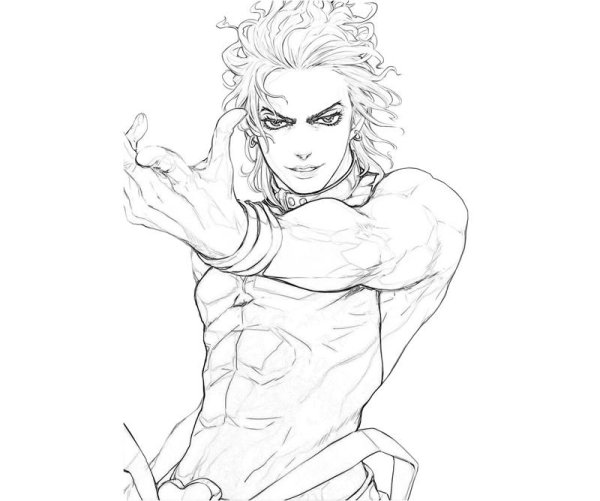 Дио Брандо скетч