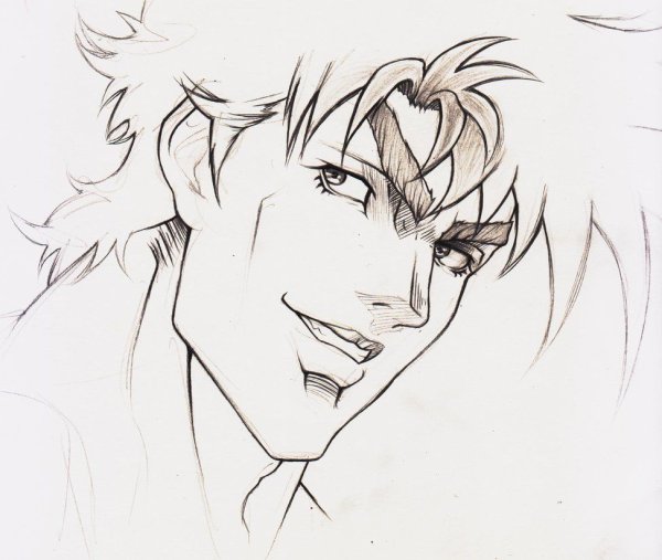 Джозеф Джостар скетч