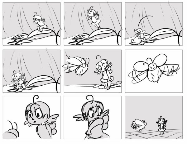 Поэтапный рисунок космоса