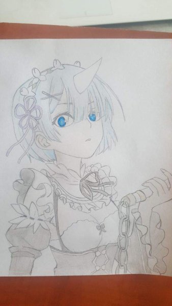 Рем арт карандашом