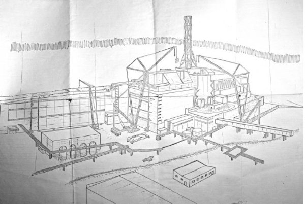 Схема реактора Чернобыльской АЭС