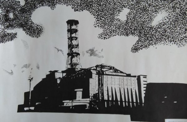 ЧАЭС карандашом