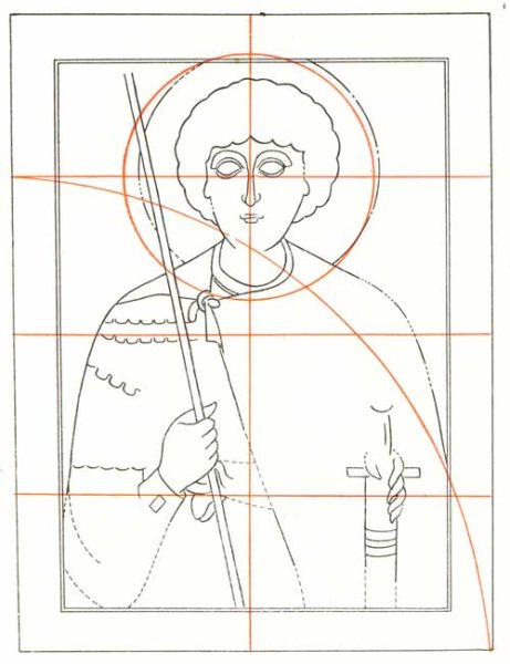 Построение Лика в иконописи