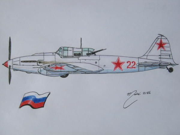 Ил-2 Штурмовик рисунок
