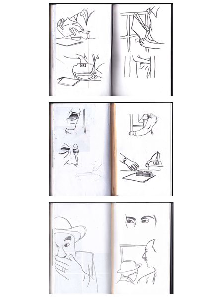 Коллаж рисунок легкий