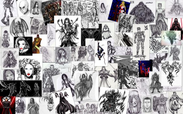 Эскиз коллажа