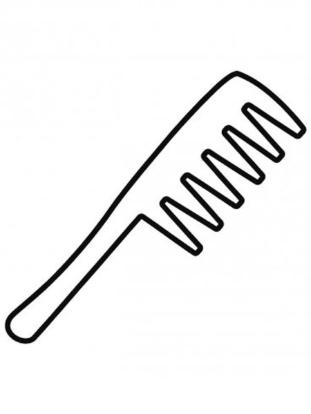 Трафарет Расчески