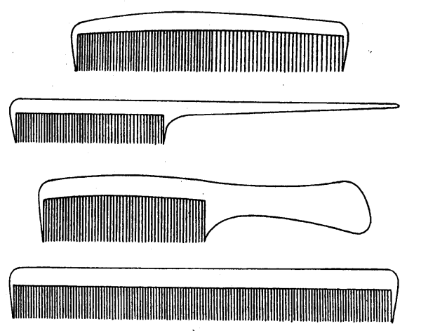 Схема Расчески