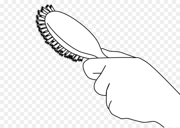 Расческа карандашом