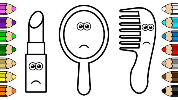 Трафарет Расчески