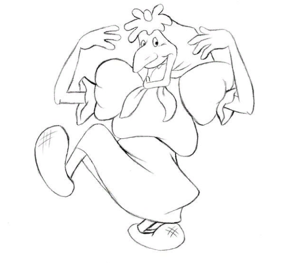 Симфоническая Кикимора рисунок