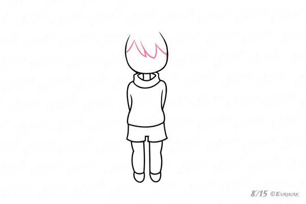 Фриск для срисовки карандашом