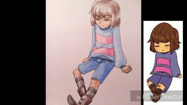 Как нарисовать Фриск