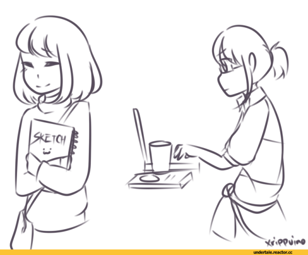 Взрослая Фриск 18