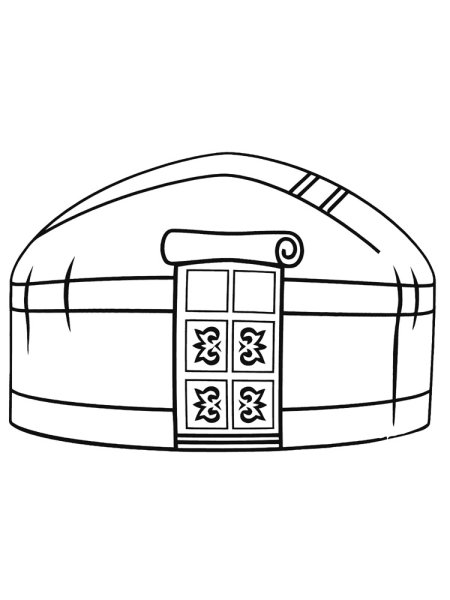 Стилизованная юрта