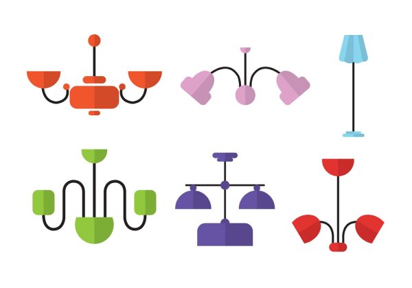 Пиктограмма люстра