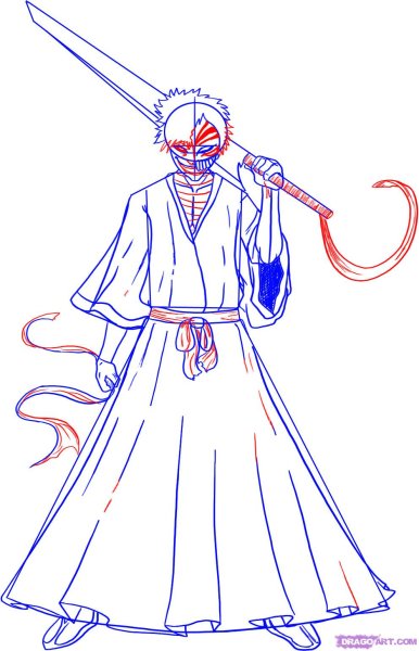 Рисовать Ичиго