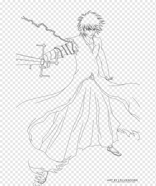 Новогодние рисунки Ичиго Куросаки