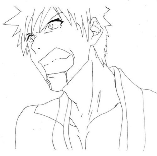 Ичиго Куросаки тату