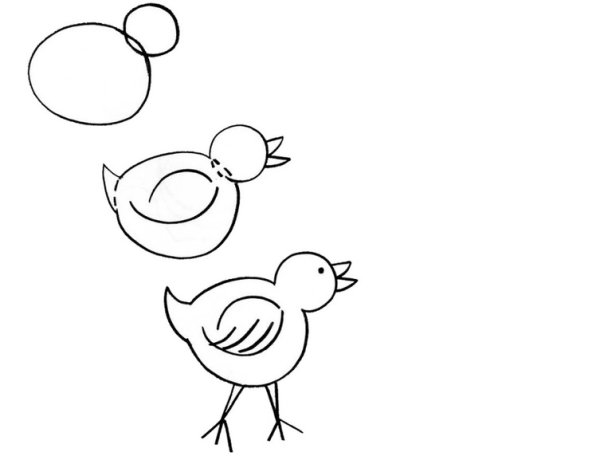 Поэтапное рисование для дошкольников