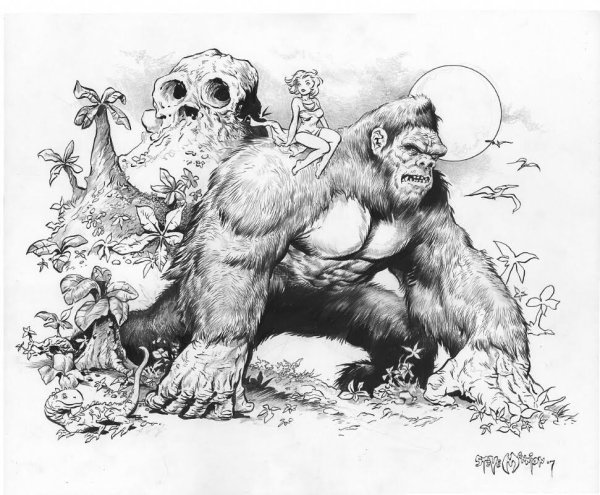 Раскраски Кинг Конга