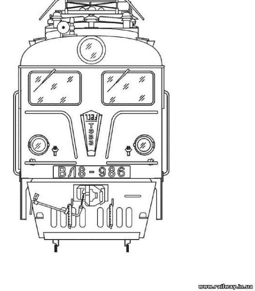 Схема кабины электровоза вл23