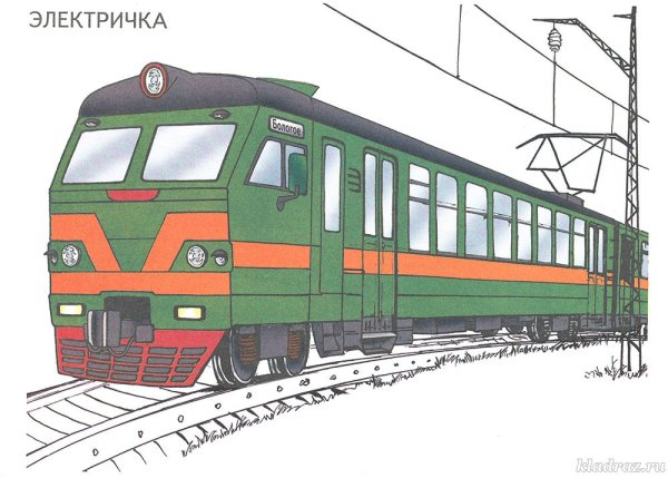 Электропоезд для детей