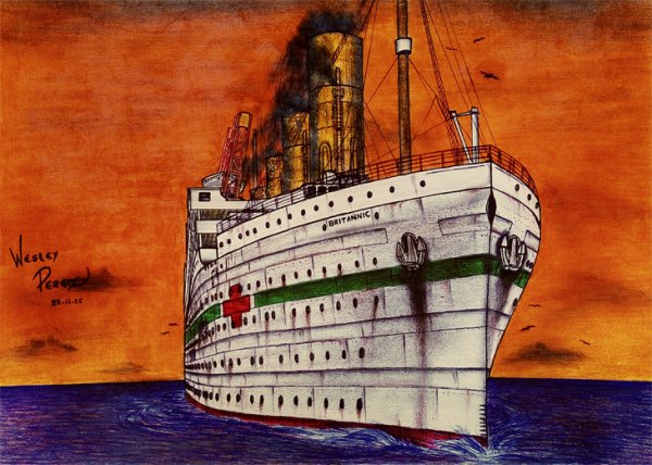 Нарисовать Британик