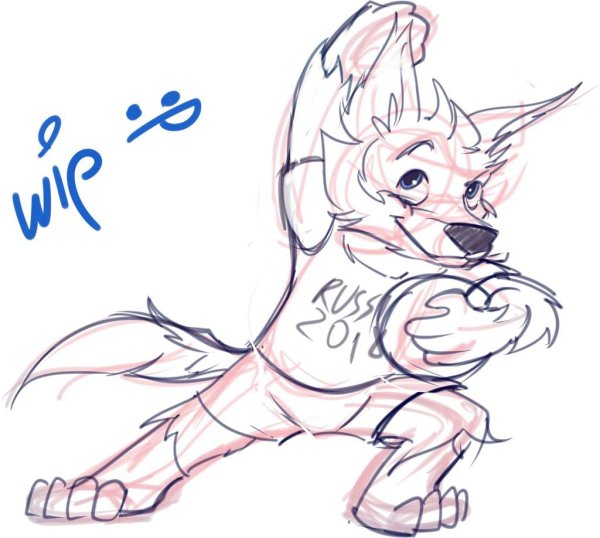 Нарисовать Забиваку поэтапно