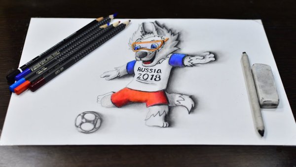 Забивка рисунок карандашом