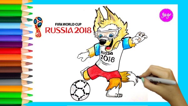 Поэтапное рисование Забиваки