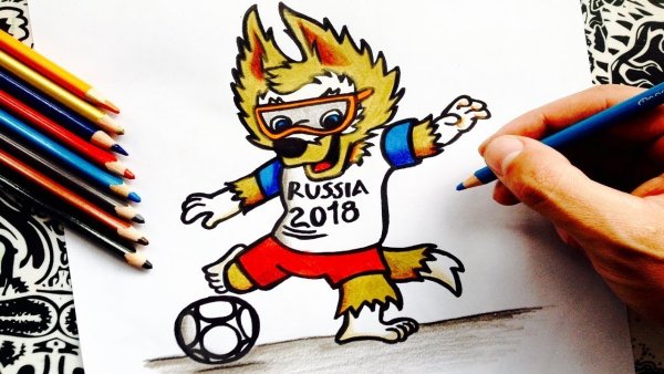 Поэтапное рисование Забиваки