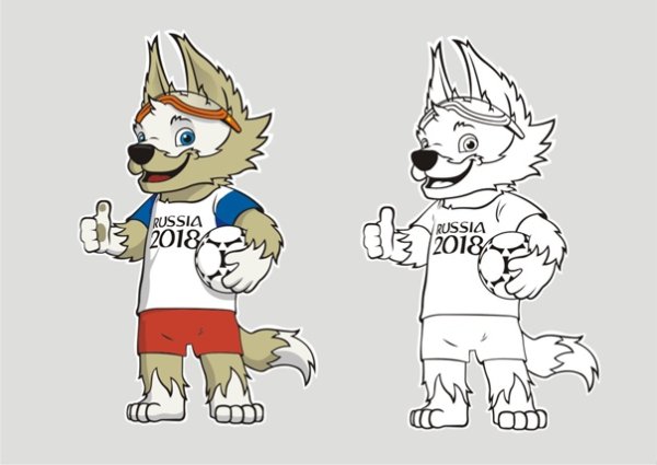 Забивака символ футбола