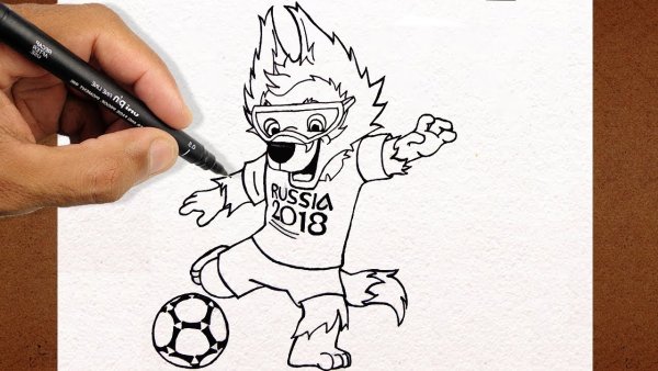 Рисунок Забиваки карандашом