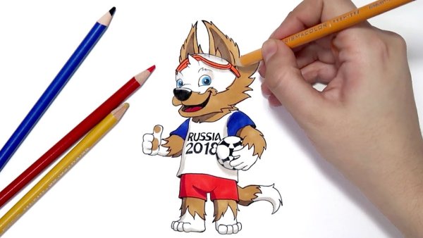 Поэтапное рисование Забиваки