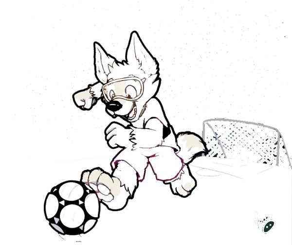 Забивка раскраска