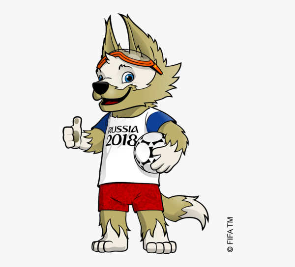 Волк Забияка талисман ЧМ 2018