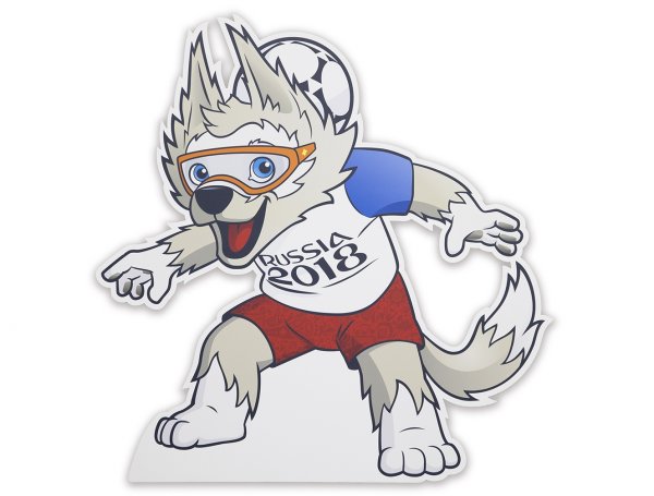 Забивака символ футбола 2018