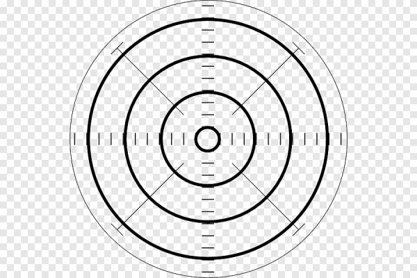Мишень для стрельбы без фона