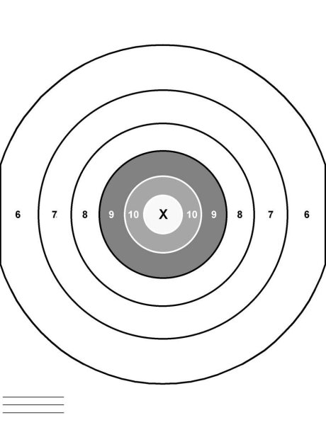 Мишени для стрельбы с воздушки