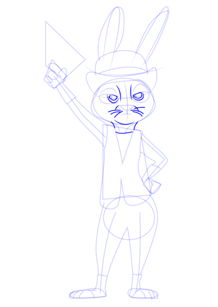 Зверополис рисунки поэтапно