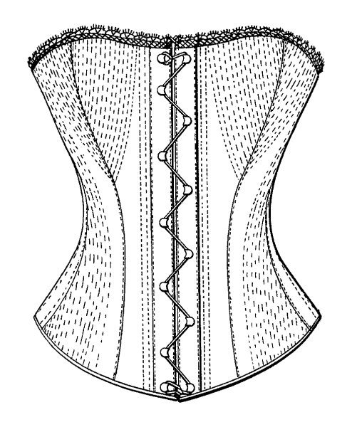 Корсет для рисования