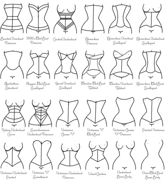 Корсет референс