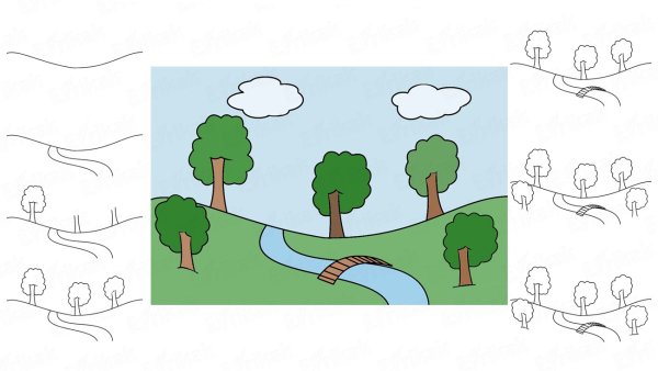 Рисование транспорт подготовительная