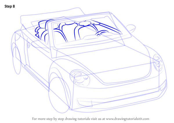Фары автобуса рисование