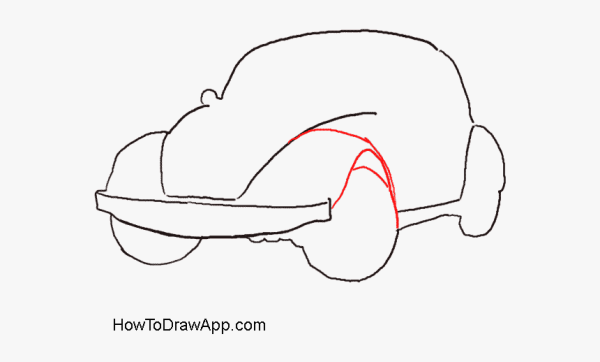 Гольф 4 карандашом